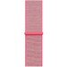 Curea iUni compatibila cu Apple Watch 1/2/3/4/5/6/7, 38mm, Nylon Sport, Woven Strap, Electric Pink